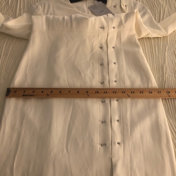 NWT $595 A.L.C. 'Duncan' Crepe Barbell Midi Dress in size 2! - Picture 7 of 7